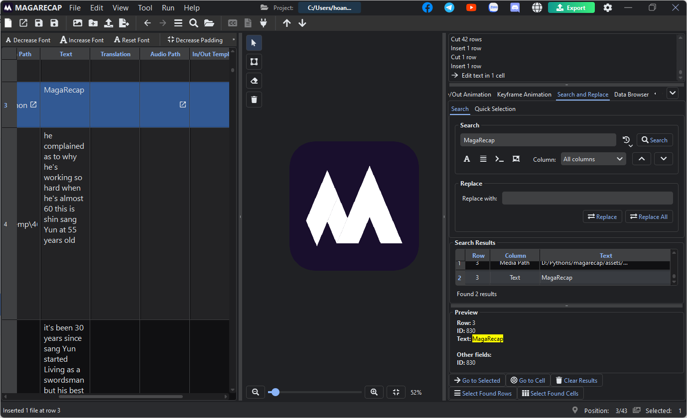 MagaRecap preview